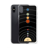 Vintage Solar System iPhone Case - Objet D'Art