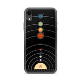 Vintage Solar System iPhone Case - Objet D'Art