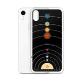Vintage Solar System iPhone Case - Objet D'Art