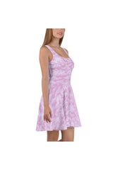 Pink Camouflage Skater Dress - Objet D'Art