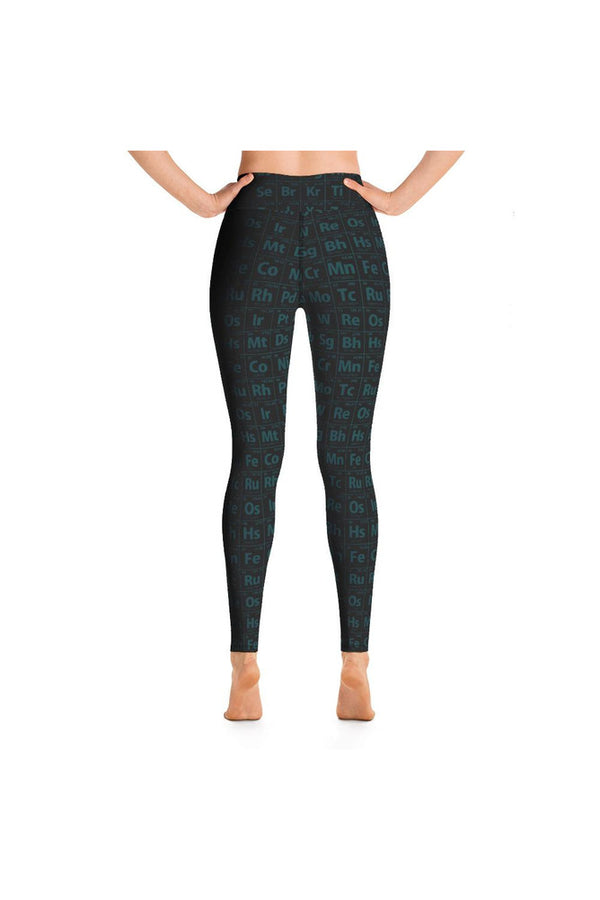 Jade & Black Yoga Leggings - Objet D'Art