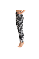 Puzzled Yoga Leggings - Objet D'Art