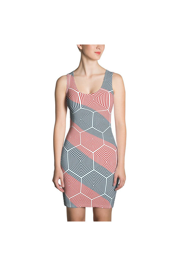 Let's Talk About Hex Sublimation Cut & Sew Dress - Objet D'Art