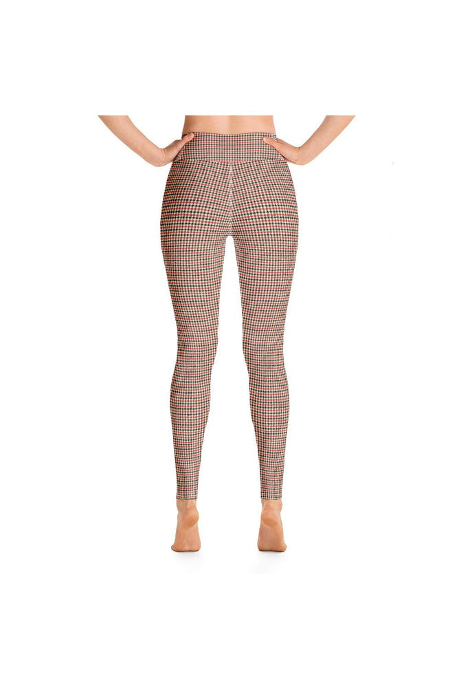 Plaid Yoga Leggings - Objet D'Art