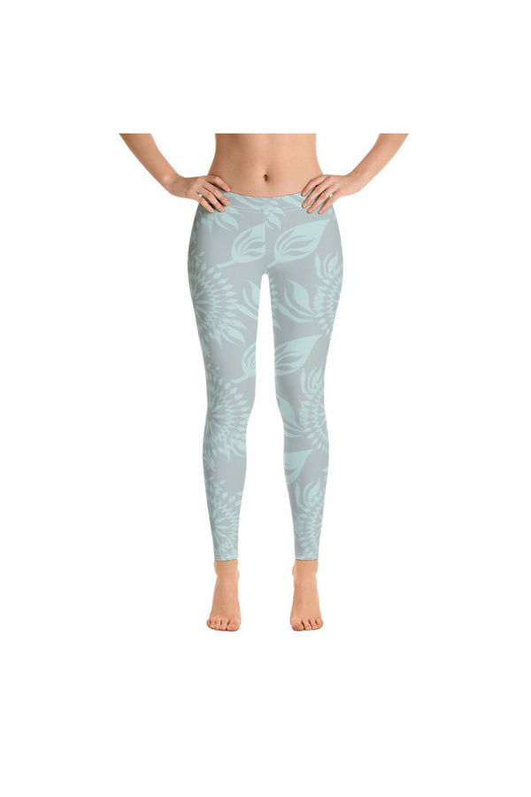 Mandala Foliage Leggings - Objet D'Art Online Retail Store