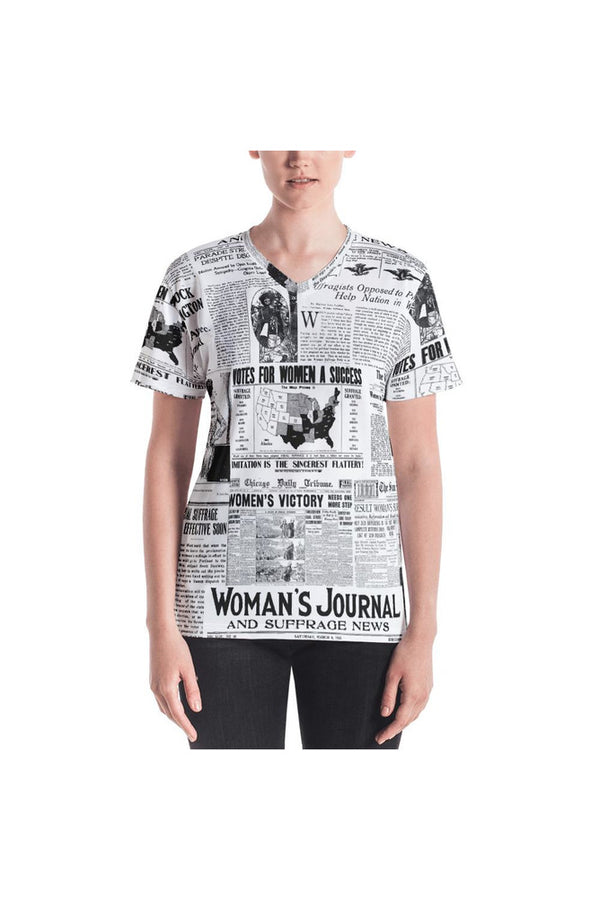 Women's Suffrage Women's V-neck - Objet D'Art