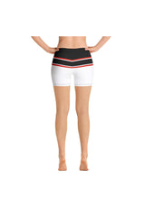 Red Black & White Shorts - Objet D'Art