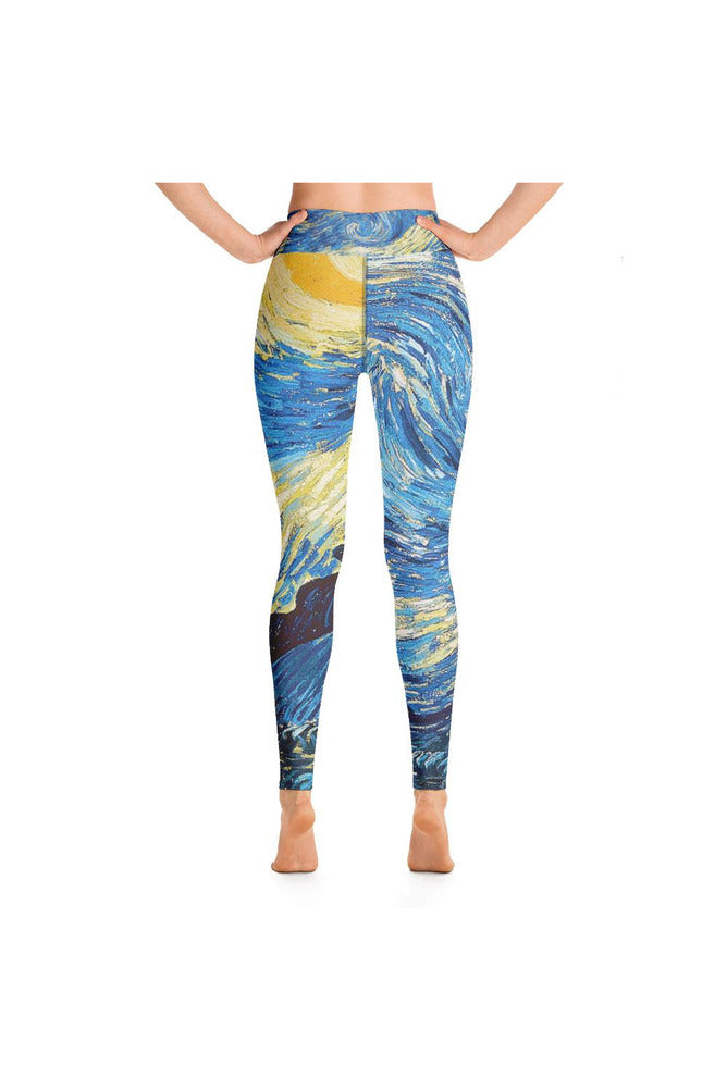 Starry Nights Yoga Leggings - Objet D'Art