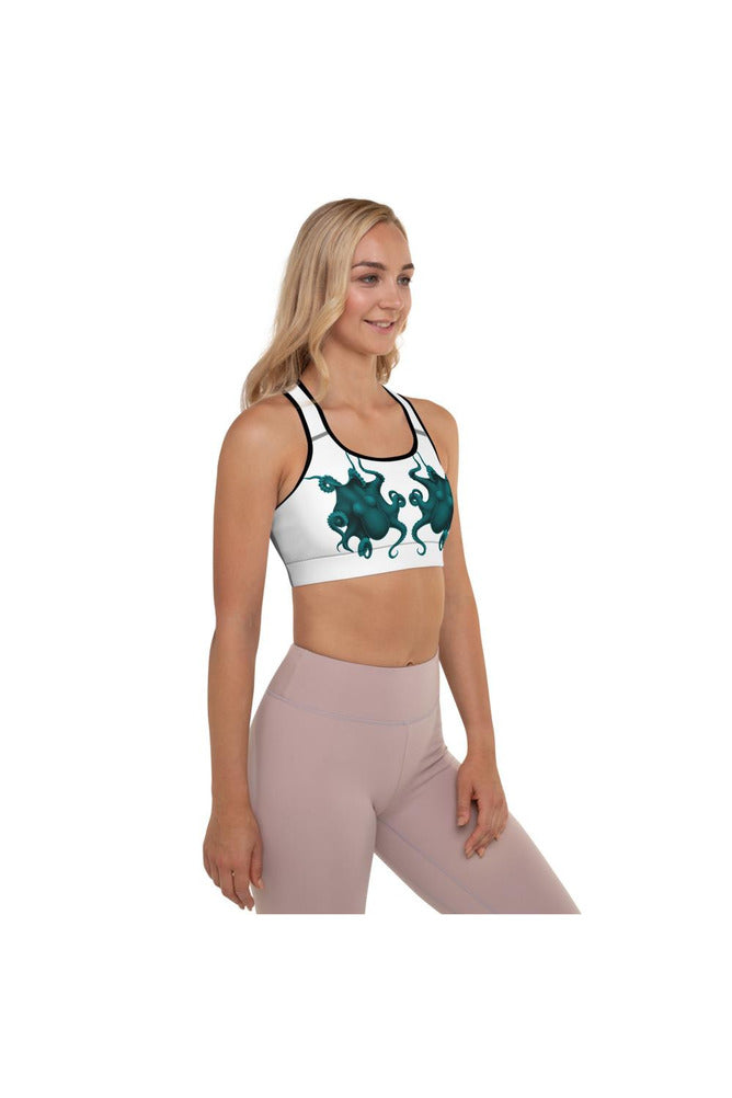 Octopus Padded Sports Bra - Objet D'Art