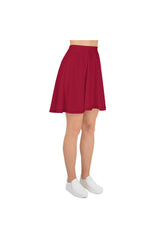 Jester Red Skater Skirt - Objet D'Art