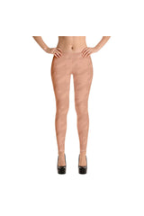 Leggings de pata de gallo nude - Objet D'Art Online Retail Store