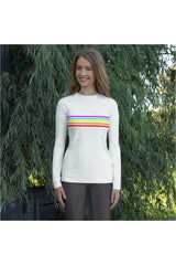 Color Bands Women's Rash Guard - Objet D'Art