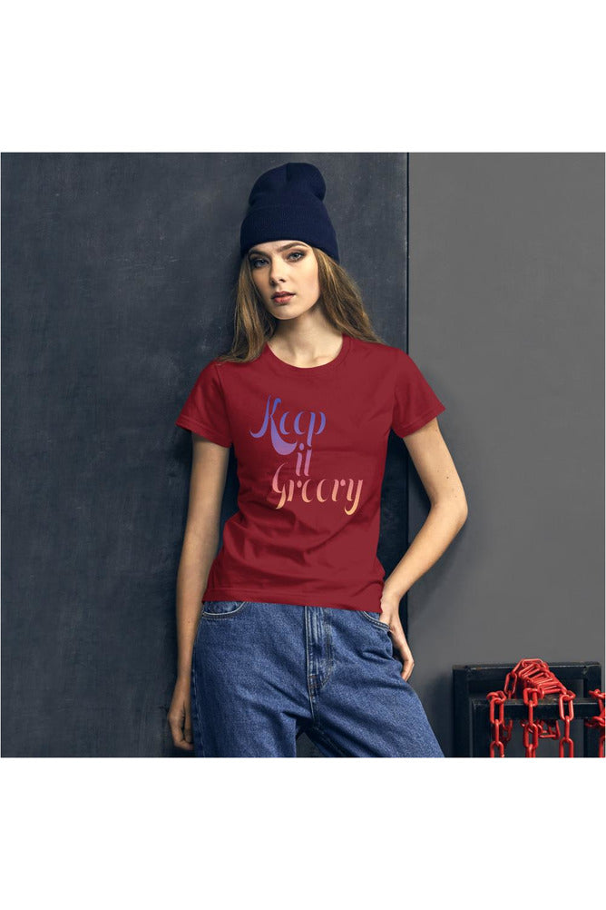 Keep it Groovy Women's short sleeve t-shirt - Objet D'Art