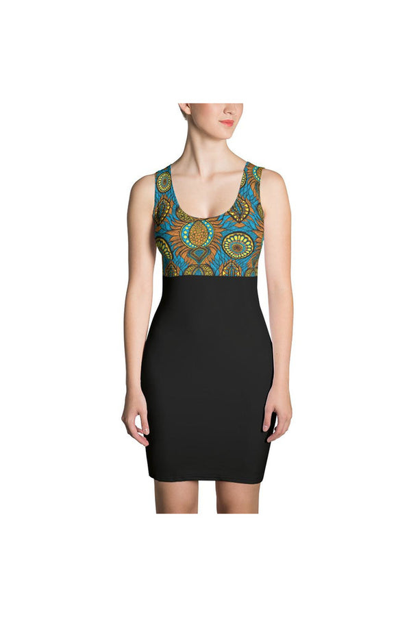 Kente Top Sublimation Dress - Objet D'Art