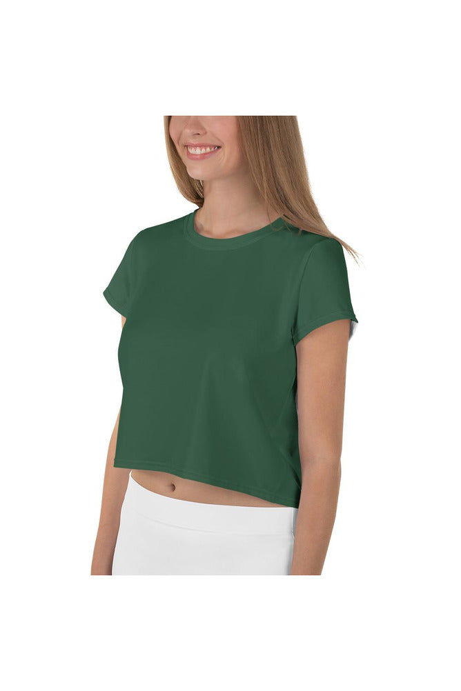 Winter Green Crop Tee - Objet D'Art