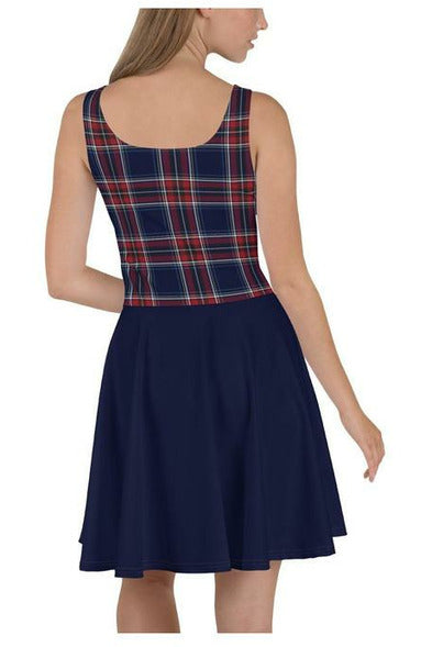 Klipspringer Tartan Skater Dress - Objet D'Art