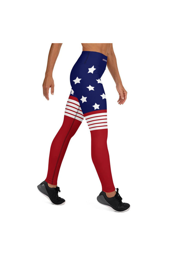 AMERICA IS GREAT Yoga Leggings - Objet D'Art