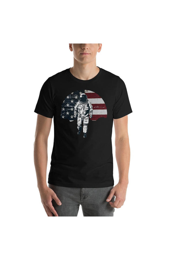 Next Step Mars Unisex Short Sleeve Jersey T-Shirt with Tear Away Label - Objet D'Art