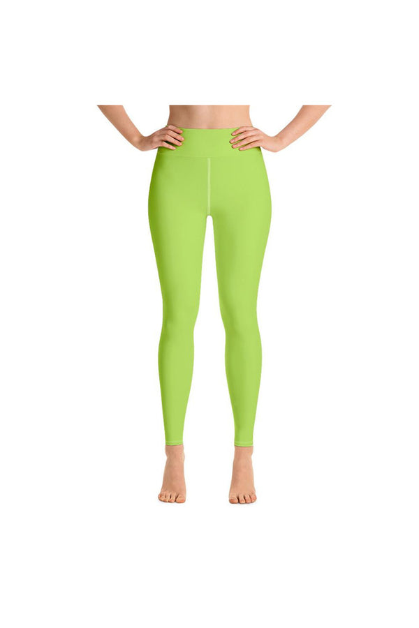 Lime Green Yoga Leggings - Objet D'Art