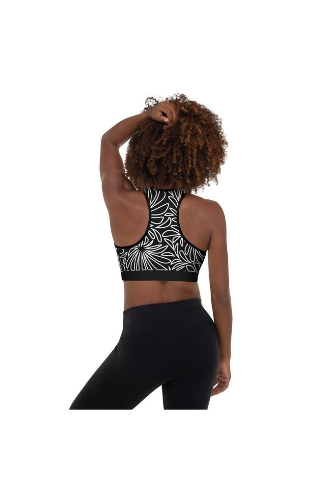 Star Burst Padded Sports Bra - Objet D'Art