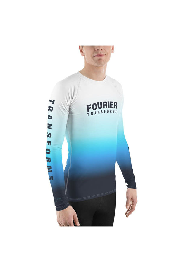 Fourier Transforms Men's Rash Guard - Objet D'Art