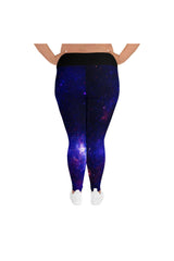 Night Sky Plus Size Leggings - Objet D'Art