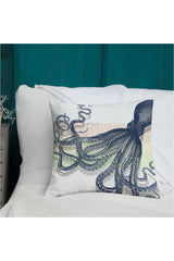 Almohada Premium Blue Octopus - Objet D'Art Online Retail Store