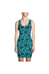 Rosy Shadows Sublimation Dress - Objet D'Art