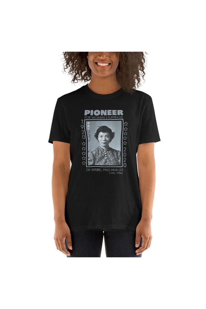 Pioneer Suffragist - Dr. Mabel Ping-Hua Lee Short-Sleeve Unisex T-Shirt - Objet D'Art