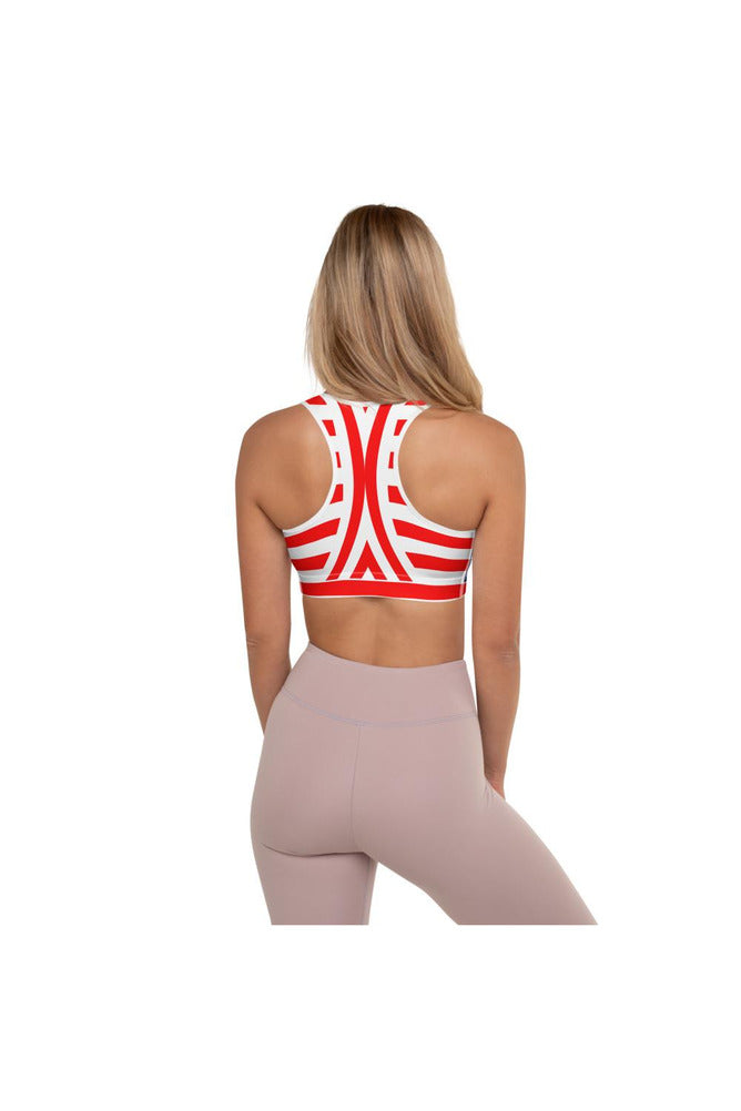 American Patriot Padded Sports Bra - Objet D'Art