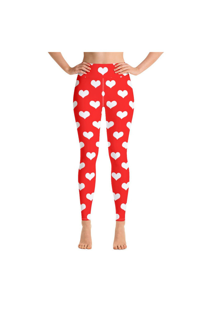 My Valentine Yoga Leggings - Objet D'Art