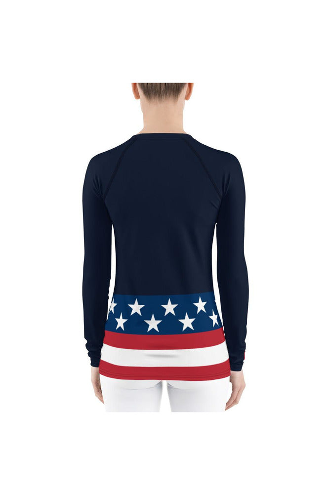 Patriot Women's Rash Guard - Objet D'Art
