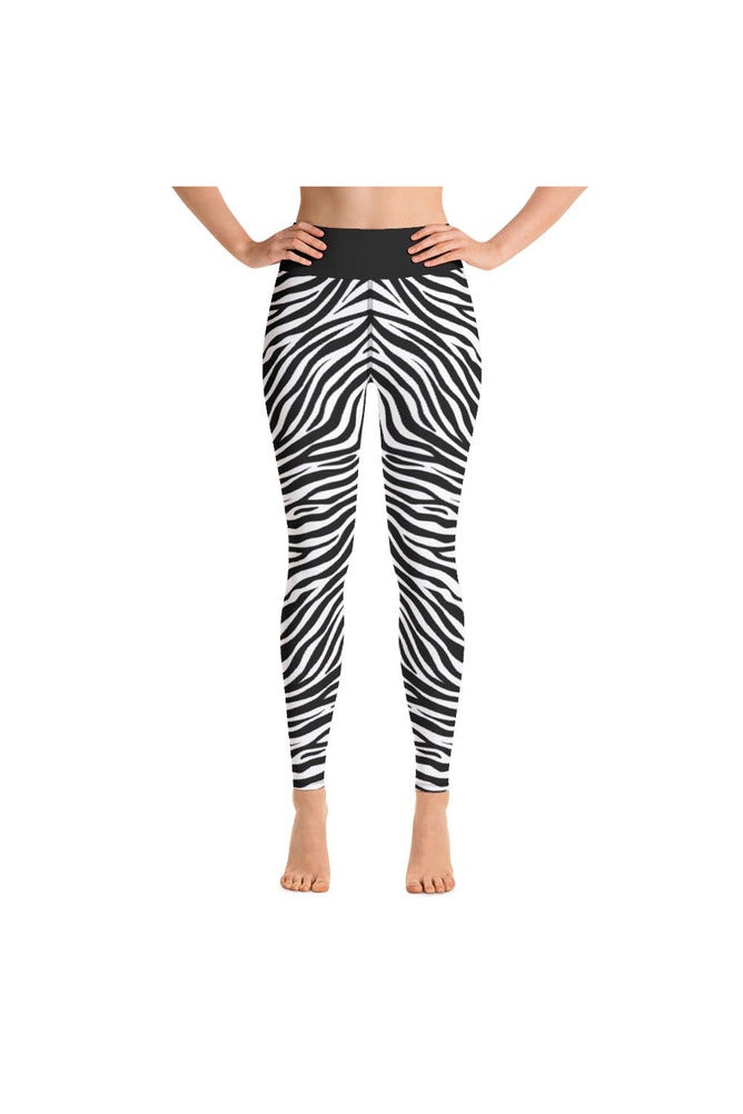 Zebra Print Yoga Leggings - Objet D'Art