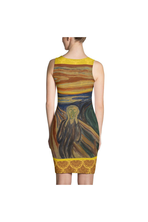 The Scream Sublimation Dress - Objet D'Art