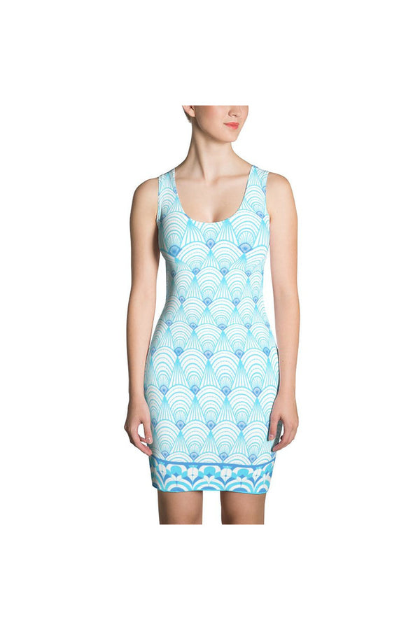 Art Deco Rising Sublimation Cut & Sew Dress - Objet D'Art