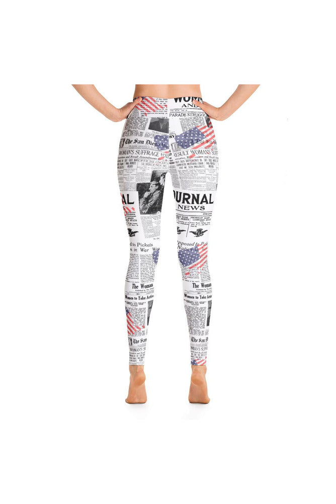 Women's Suffrage Yoga Leggings - Objet D'Art