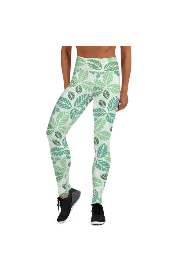 Be Leaf in Nature Yoga Leggings - Objet D'Art
