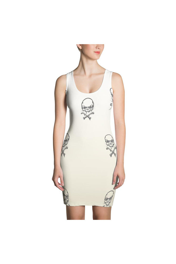 Skull Face Sublimation  Dress - Objet D'Art