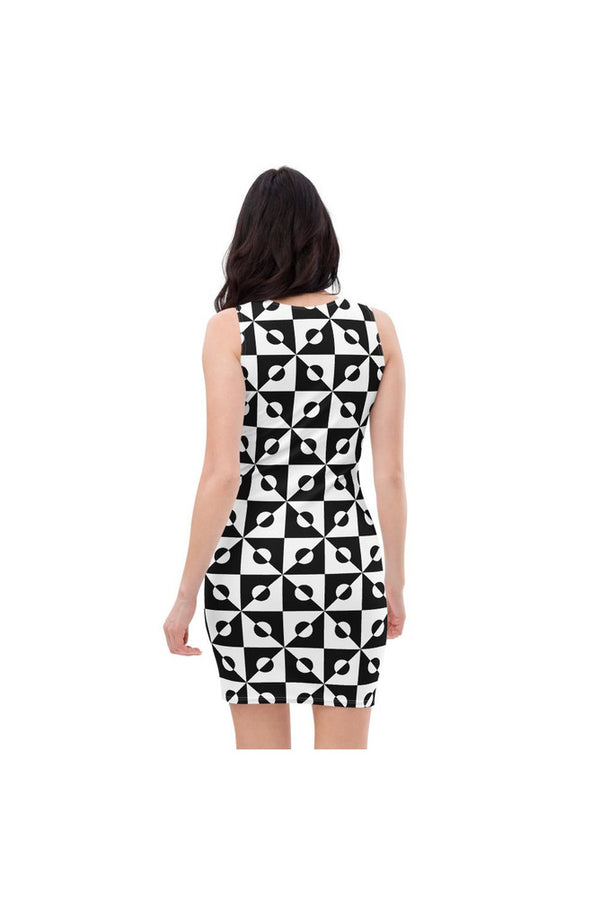 Square Biz Sublimation Cut & Sew Dress - Objet D'Art
