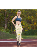 Floral Yoga Leggings - Objet D'Art