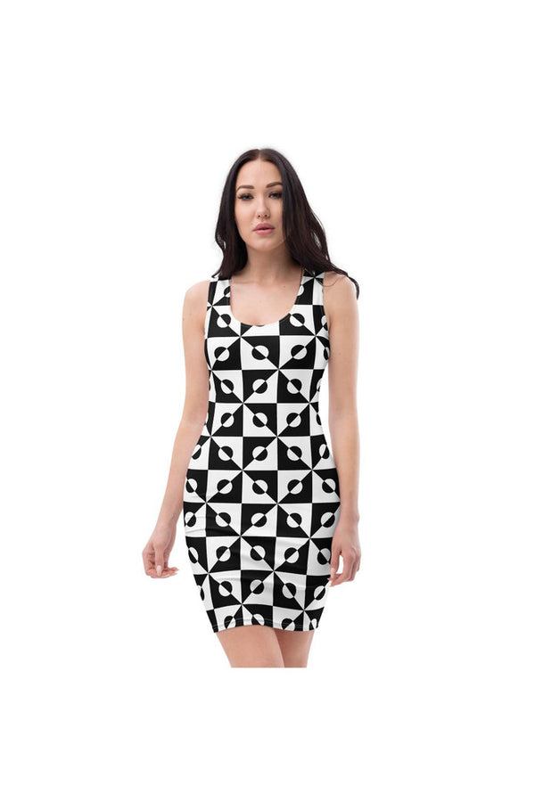 Square Biz Sublimation Cut & Sew Dress - Objet D'Art