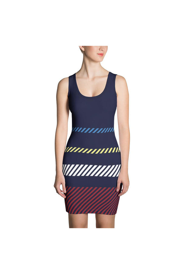 Tartan Sublimation Cut & Sew Dress - Objet D'Art