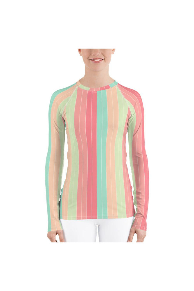 Pastel Princess Women's Rash Guard - Objet D'Art