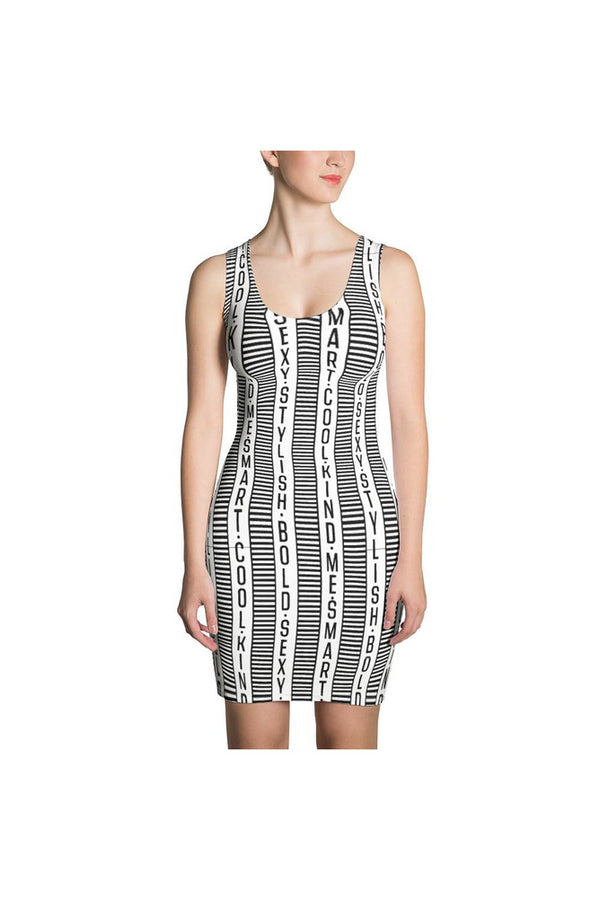 Sexy Smart Cool Sublimation Dress - Objet D'Art