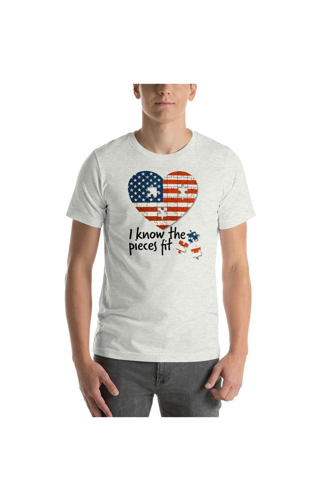 American Puzzle Short-Sleeve Unisex T-Shirt - Objet D'Art