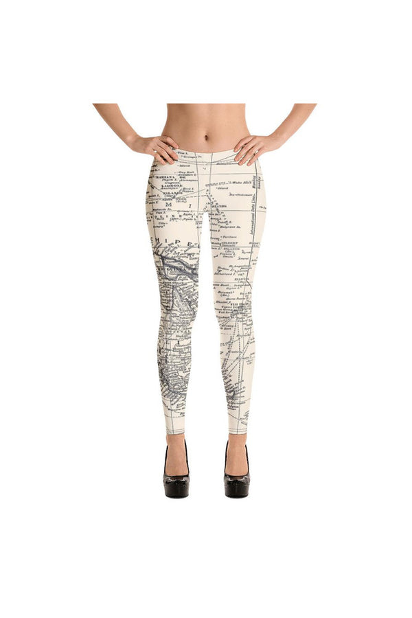 Archipelagos Accented Leggings - Objet D'Art Online Retail Store