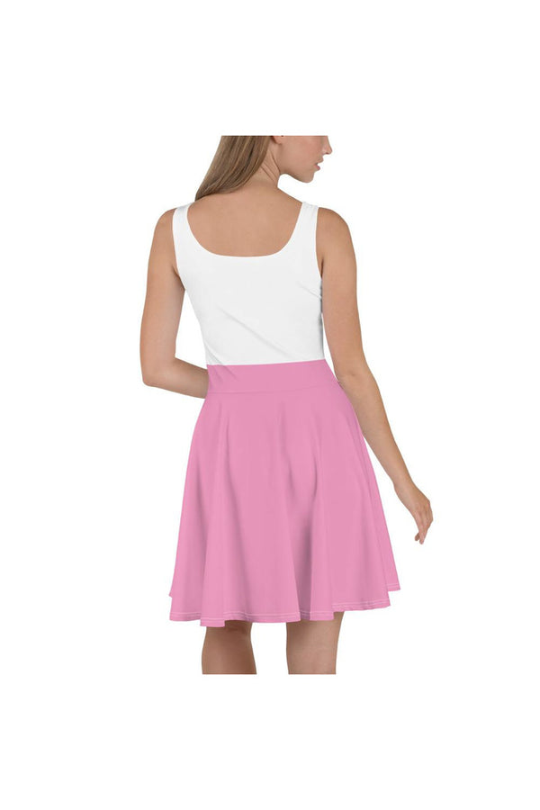 Pink Wisely Skater Dress - Objet D'Art