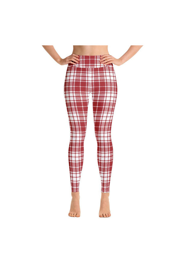 Plaid to Win Yoga Leggings - Objet D'Art