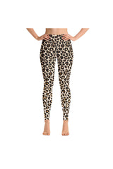 Leopard Print Yoga Leggings - Objet D'Art