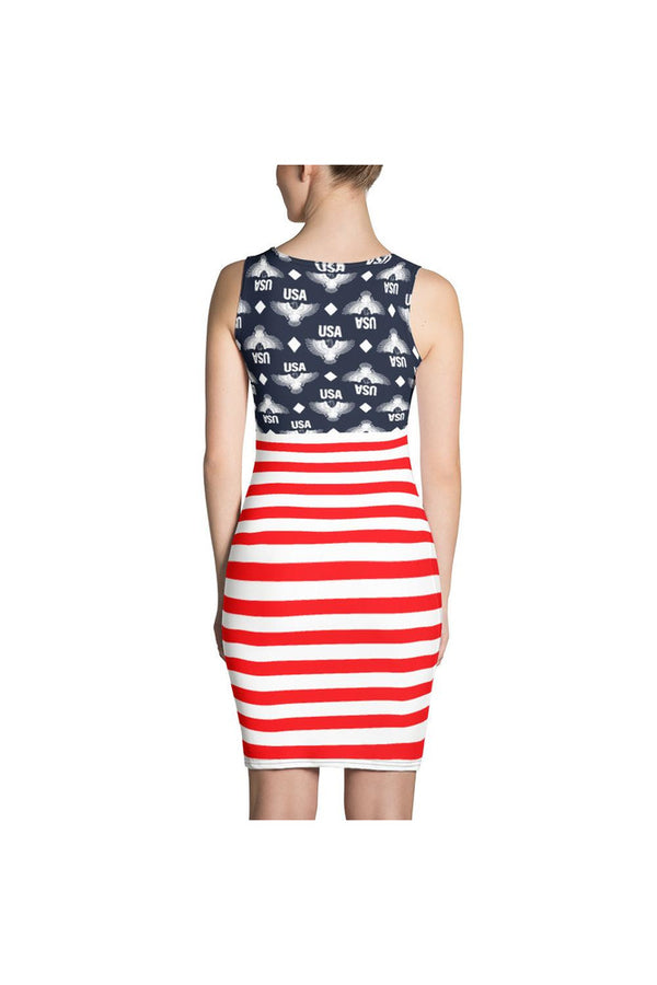 American Dancer Sublimation Dress - Objet D'Art